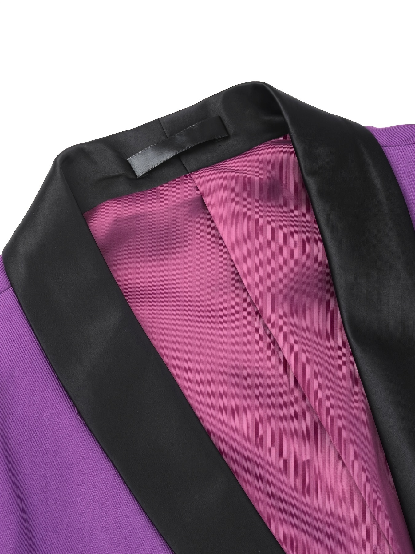 Formal Men's One Button Suit Jacket Dress Pants Suit Set - Temu