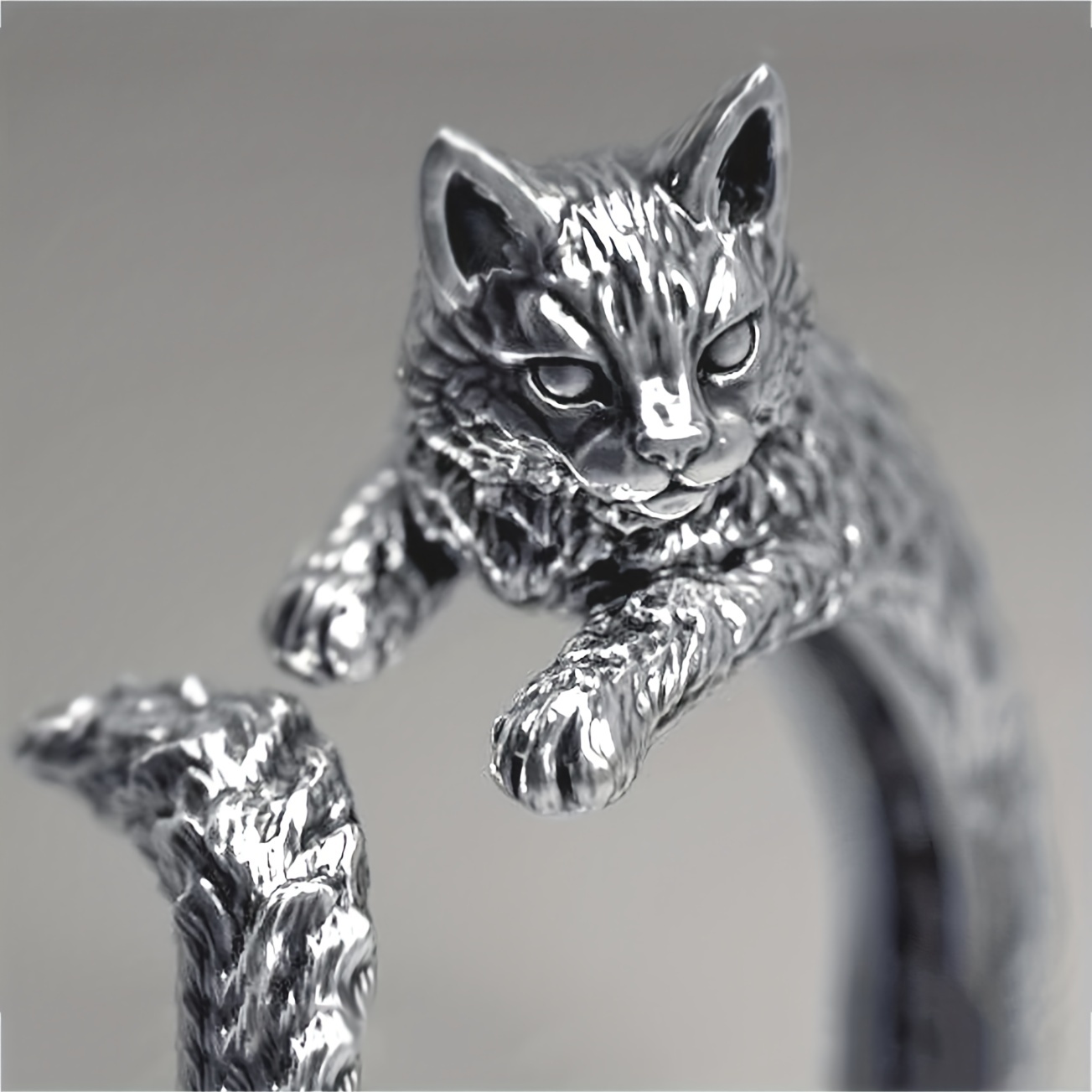 Personalized sales cat ring