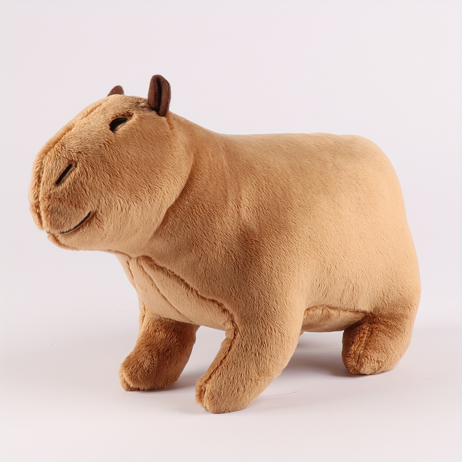 Fluffy Capybara Plush Doll Stuffed Toy Simulation Birthday Gift
