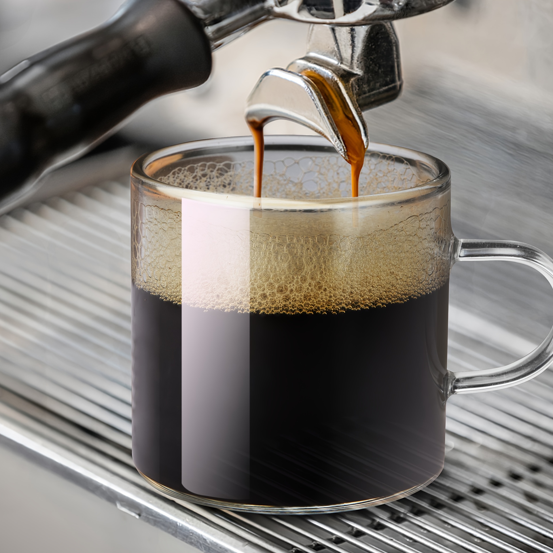 Espresso Cups Glass Espresso Coffee Cups Small Espresso Mugs - Temu