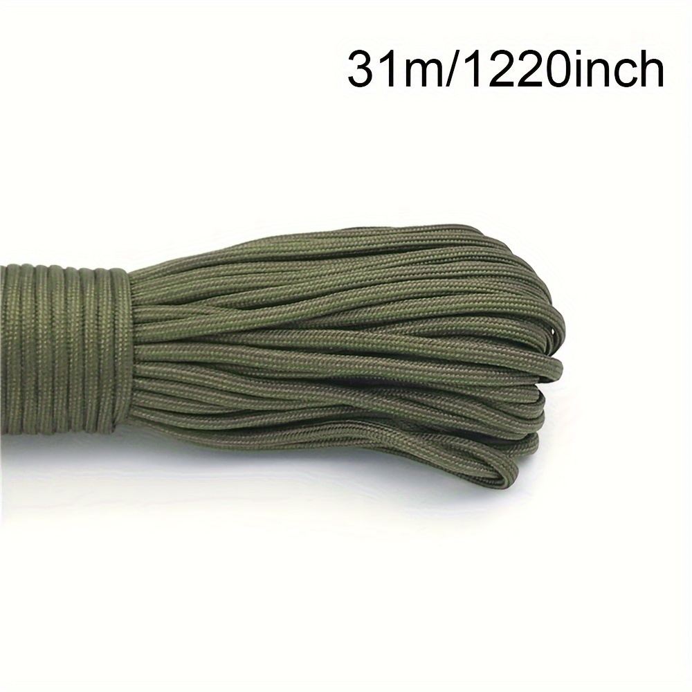 31m 1181inch 4mm 7 Strands Cord Nylon Cores Lanyard For Tent Cord  Clothesline Pet Dog Diy Bracelet Making - Sports & Outdoors - Temu