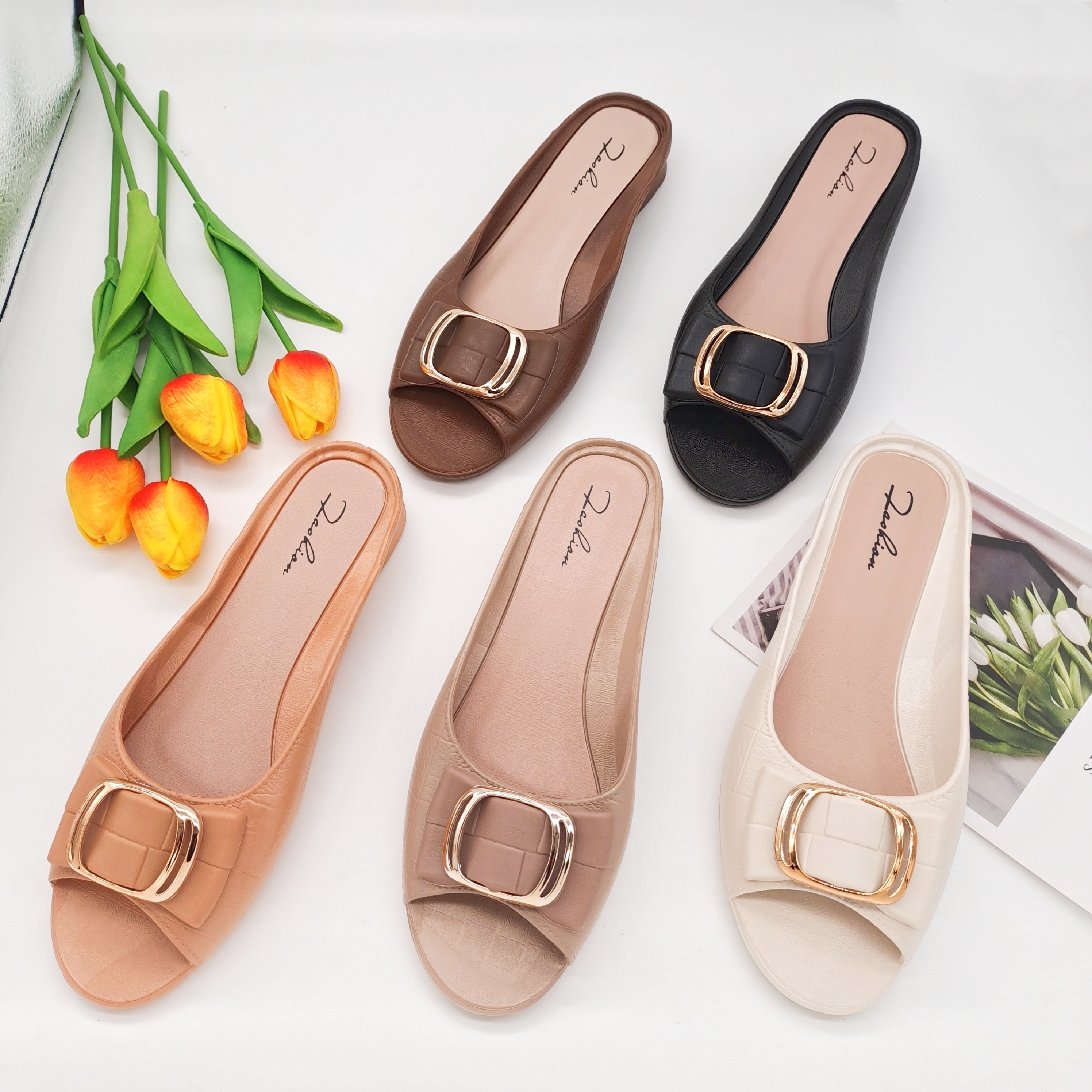 Wholesale 2022 Latest Designer Slippers women Fashion Bow Flat Sandals  Square Toe Cute Ladies slides Slippers From m.alibaba.com