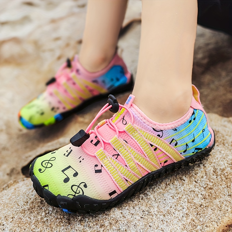 Osuter Zapatos de Agua para Niños, 3 Pares Calzado de Playa Secado