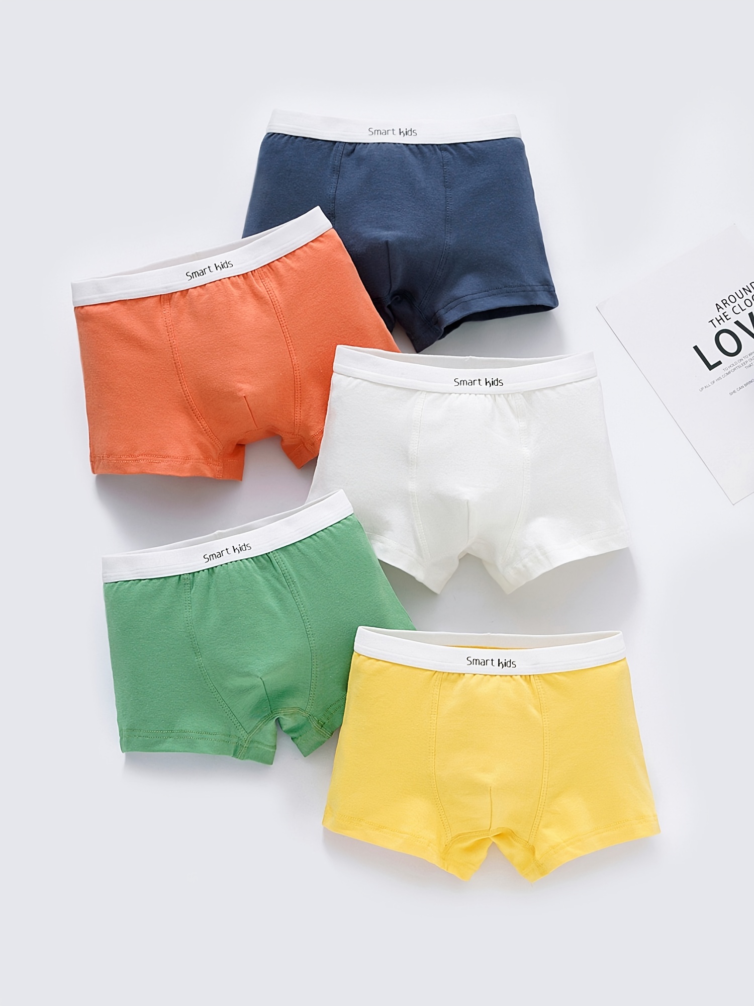 Fashion Underwear Girl 5 Each / Lot Boys Girls Cotton Boxer @ Best