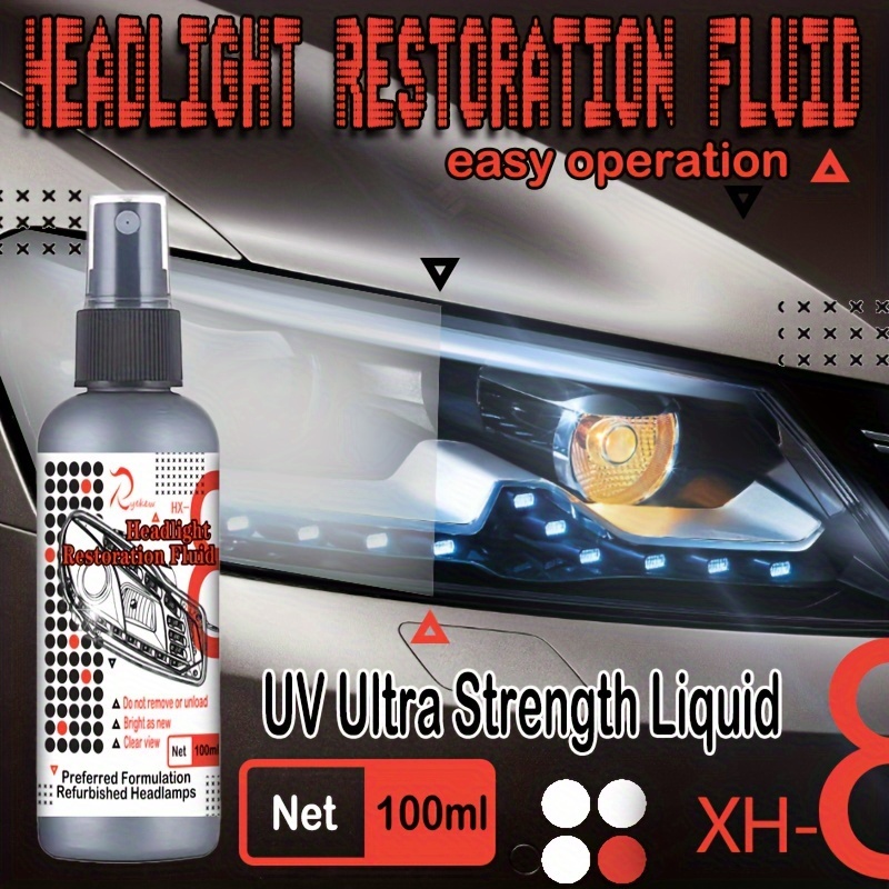 Headlight Polish Liquid Ultra Headlight Restoration Kit Automotive