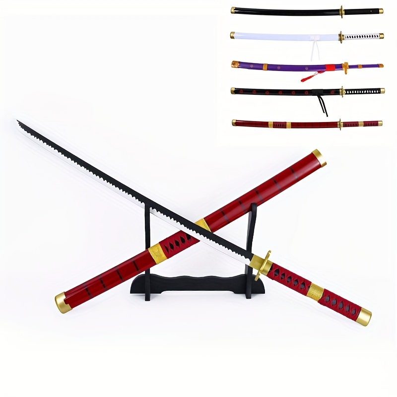 104 Cm/41 Pulgadas Cosplay Aagatsuma Zenitsuu Anime Ninja Knife, Katana  Samurai Soporte Cinturón Cuero, Juego Rol, Espada Hoja Bambú Exterior  Divertido Colección - Deporte Aire Libre - Temu