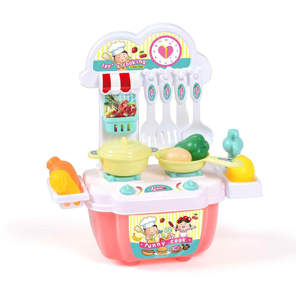 Fun Kitchen Play House Toys Role playing Little Chef - Temu