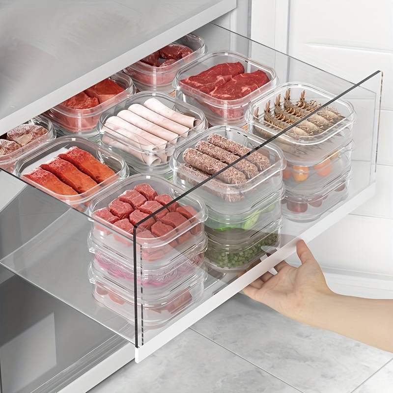 Refrigerator Storage Box Food Vegetable Fruit Storage Box - Temu