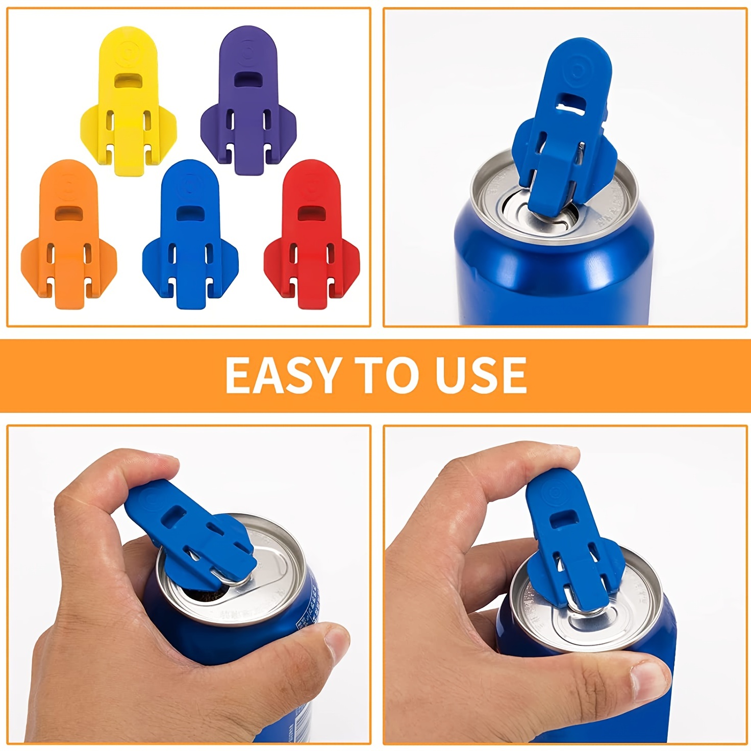 3pcs/pack protect soda easy can opener