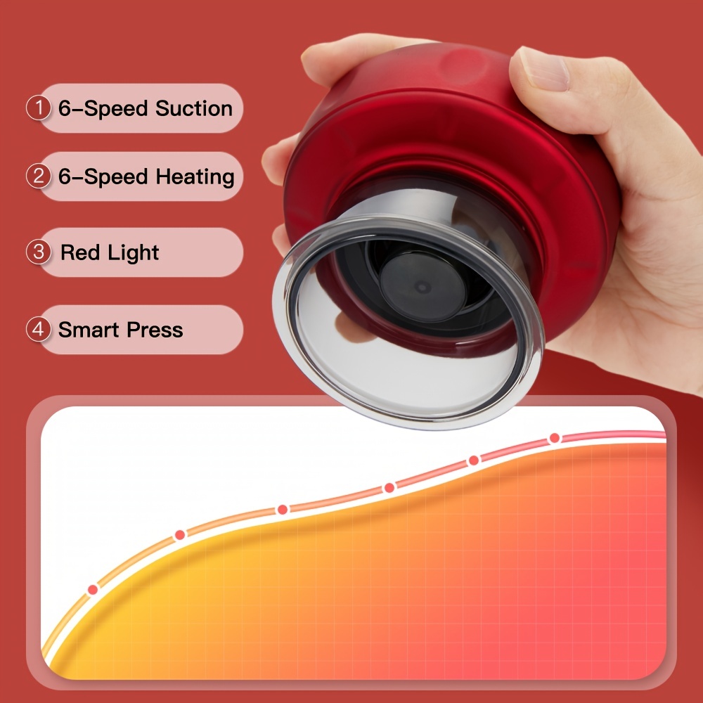 Intelligent Vacuum Cupping Massage Device Electric Heating - Temu
