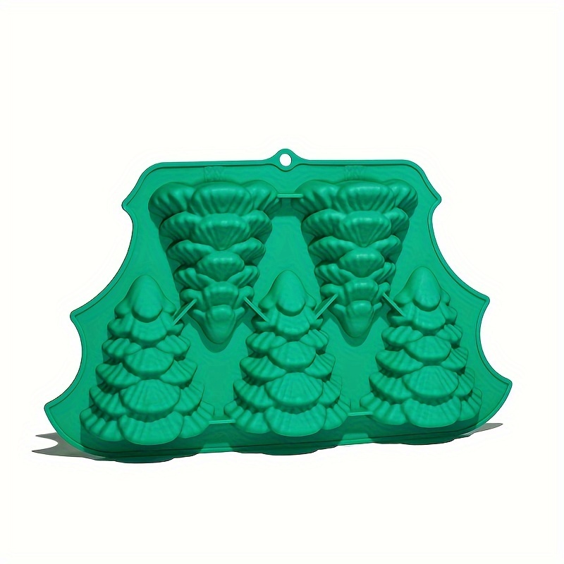 3D Christmas Tree Silicone Mold, Multi Layered 3D Christmas Tree Cake Mold  Christmas Silicone Baking Mold Christmas Tree Baking Pan Party Cupcake  Topper Decorating Tools - by Viemira 