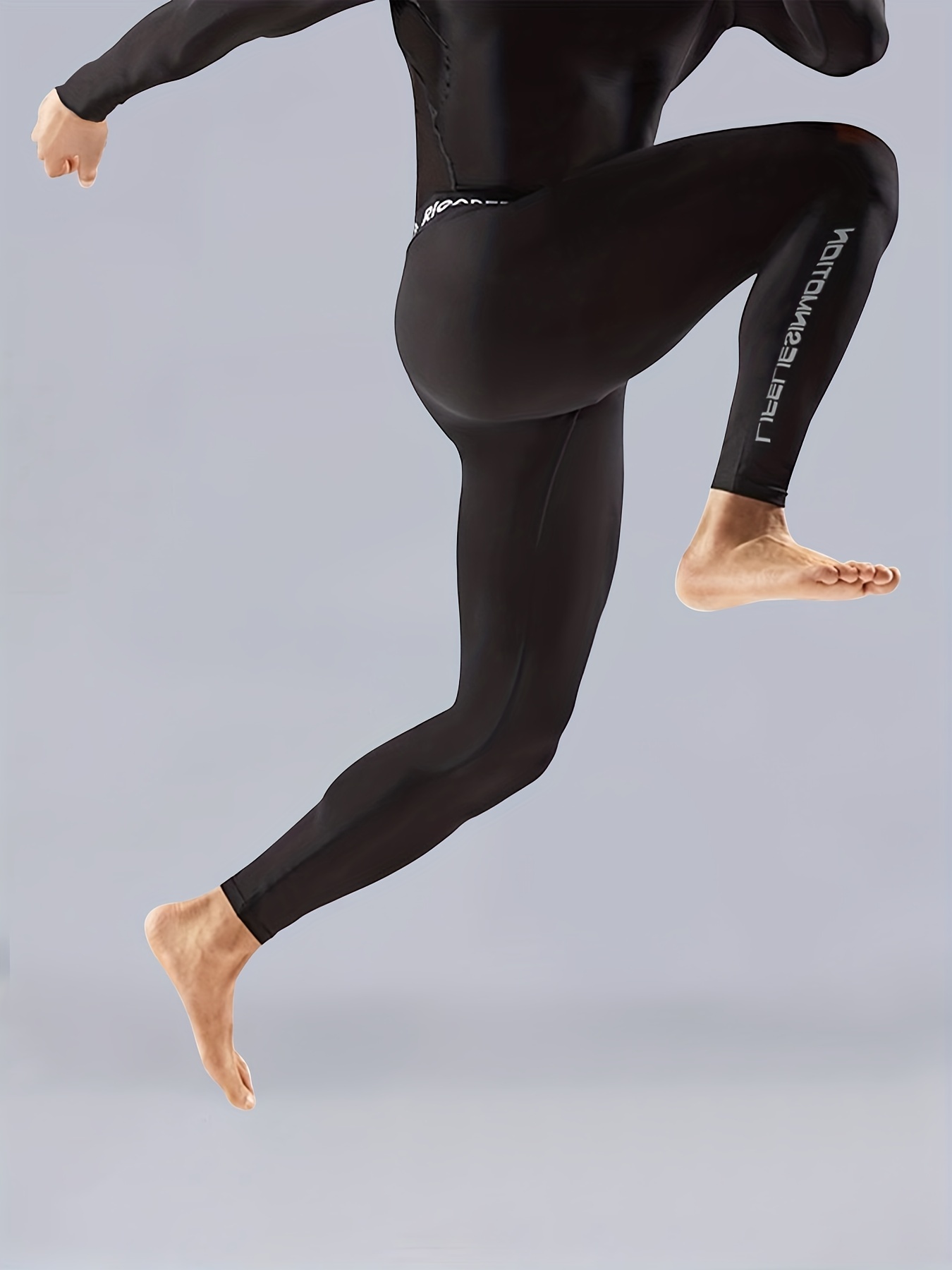 Sportswear Men's Solid High Stretch Breathable Leggings - Temu Australia