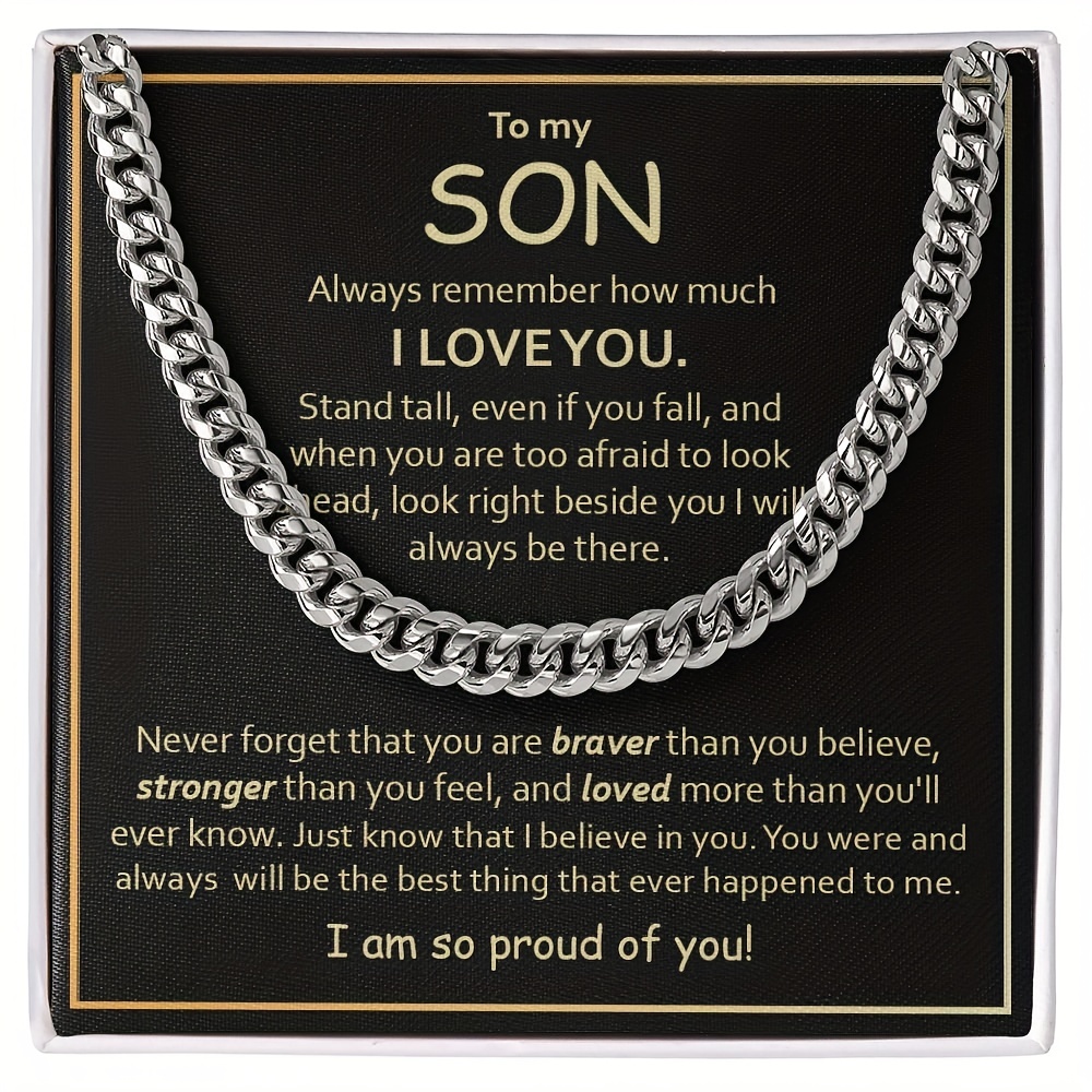 

To My Son Gift, Son Keepsake Gifts From Mom, Son Graduation Gift, Son Birthday Gift, From Dad To Son, Christmas Gifts For Son