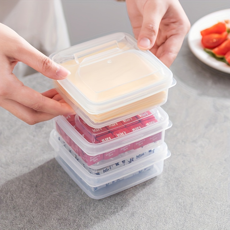 1pc Crisper, Keep Your Cheese Fresh and Delicious with this Plastic  Refrigerator Storage Container!