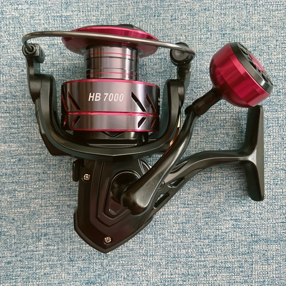 High Quality Metal Fishing Reel With Max Drag, 5.2:1 Gear Ratio Aluminum Spinning  Reel, Fishing Tackle For Bass Trout - Temu Austria