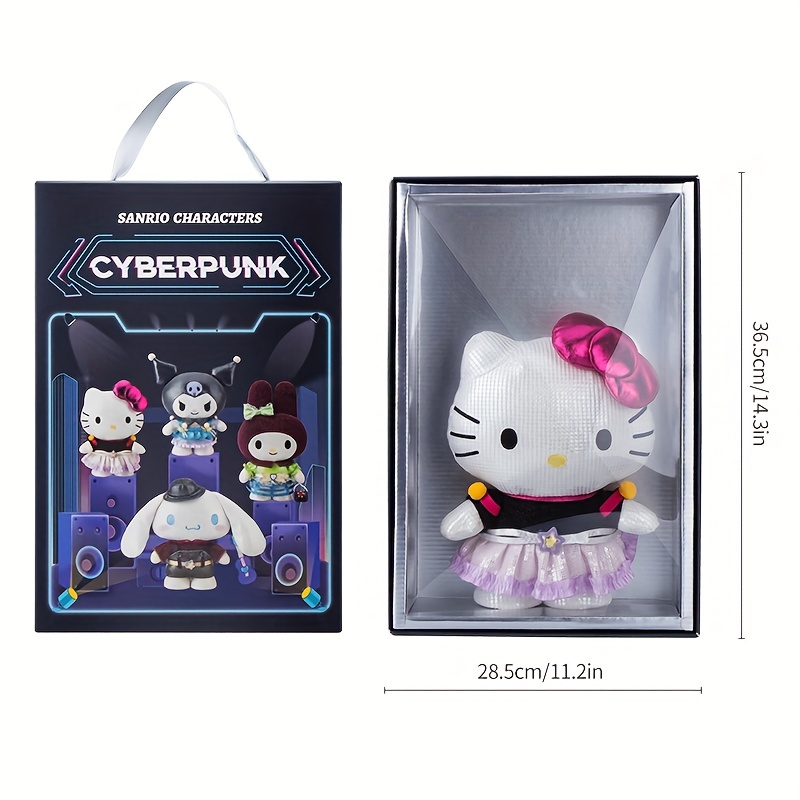 Série Cyberpunk Poupée Kuromi Poupée Hello Kitty Poupée My - Temu