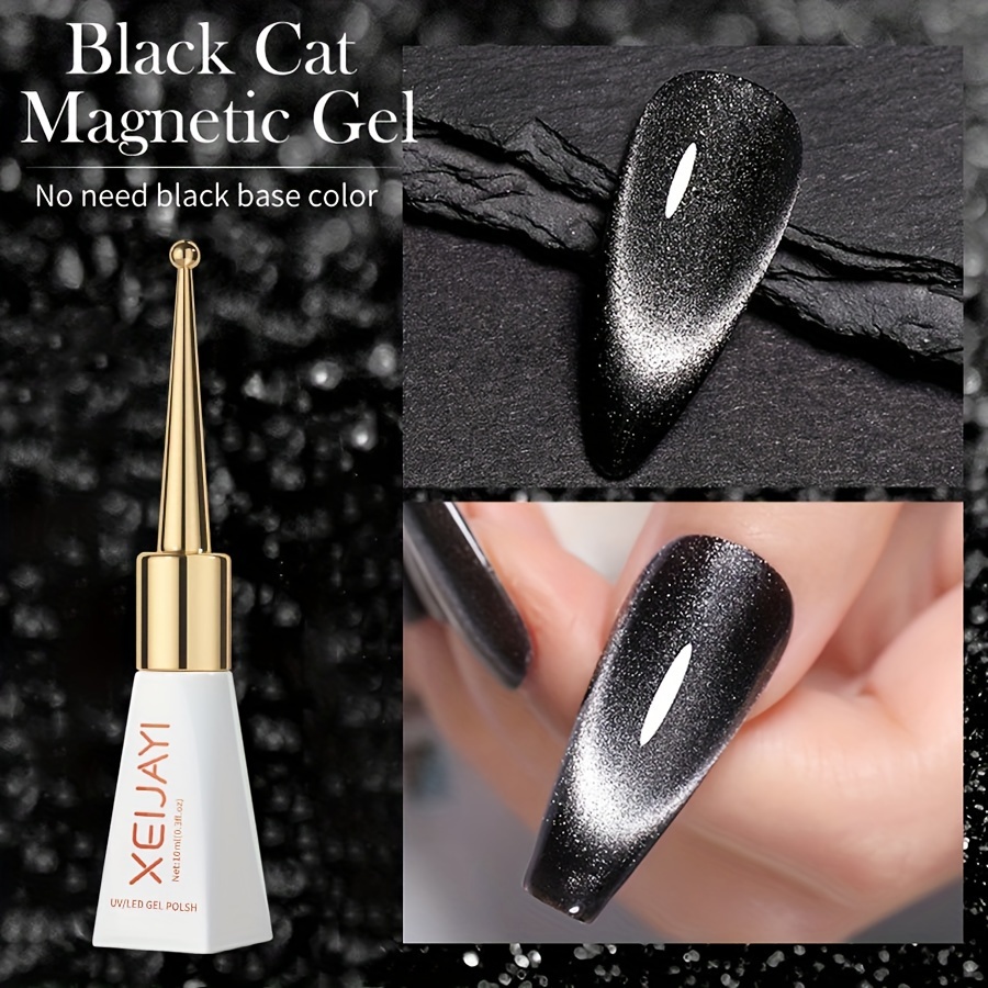 Crystal Nails USA - 🖤 Black nails with transfer foil 💎 3S12 black 3 Step  CrystaLac gel polish with the Mattever Matte Top for the perfect matte  effect. 🛒:  /Transer-Foil-175