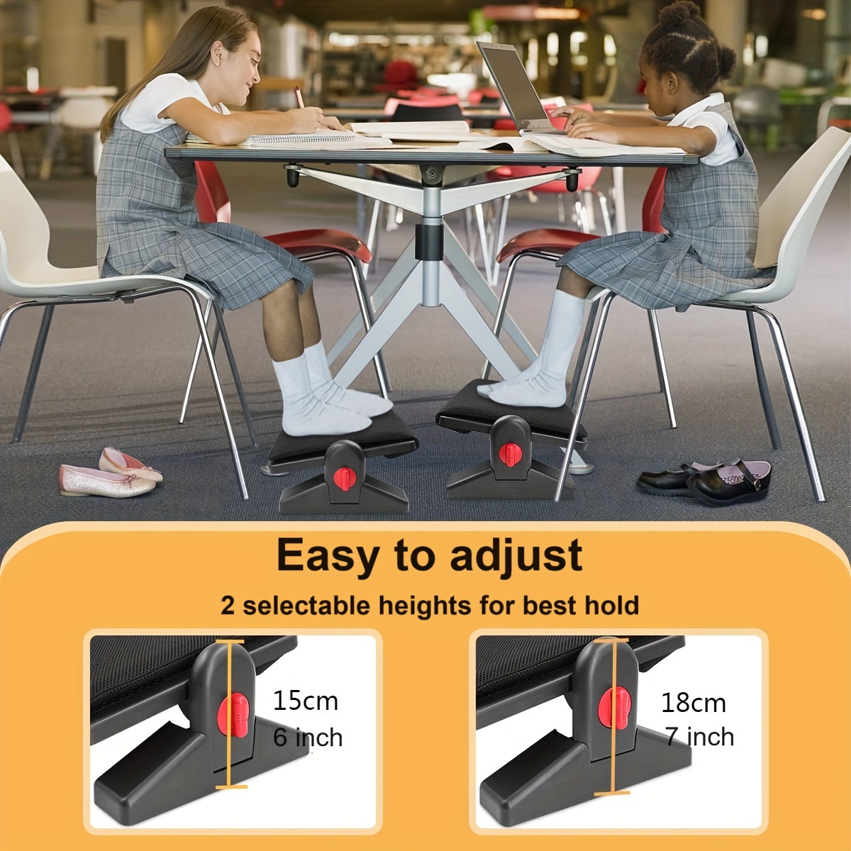 What Is The Best Angle for an Office Footrest?