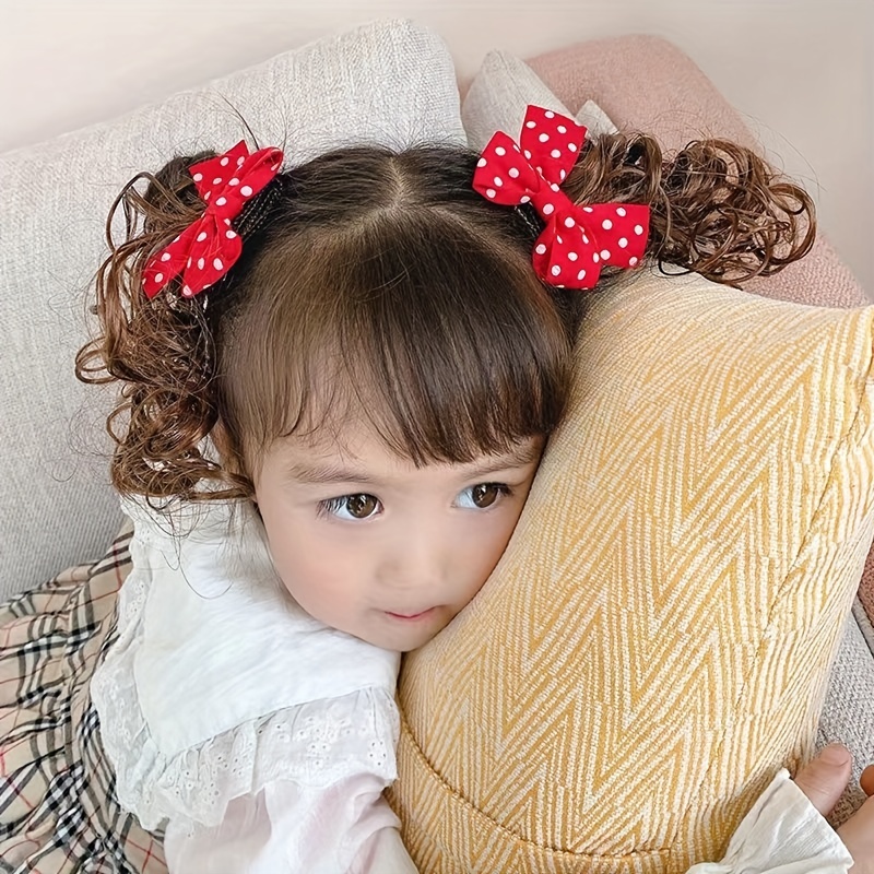 Children's Imitation Pearl Ribbon Headband, Hair Band, Cute Elegant Princess Style Mesh Hair Hoop, Girls Bow Headdress Birthday Party Decors,Temu