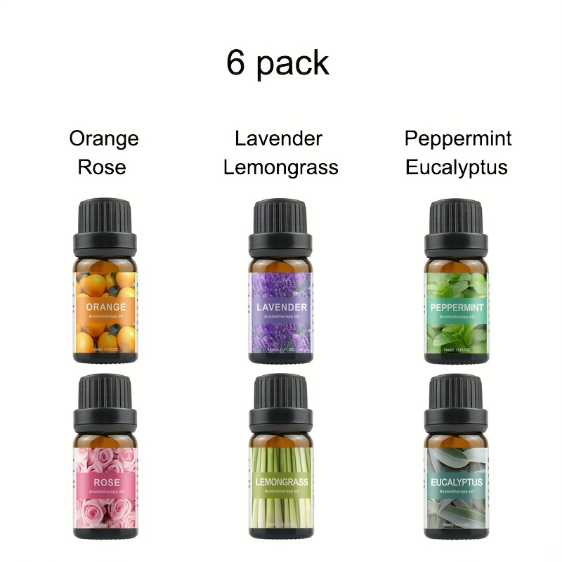 12 Essential Oils Bergamot Chamomile Cinnamon - Temu