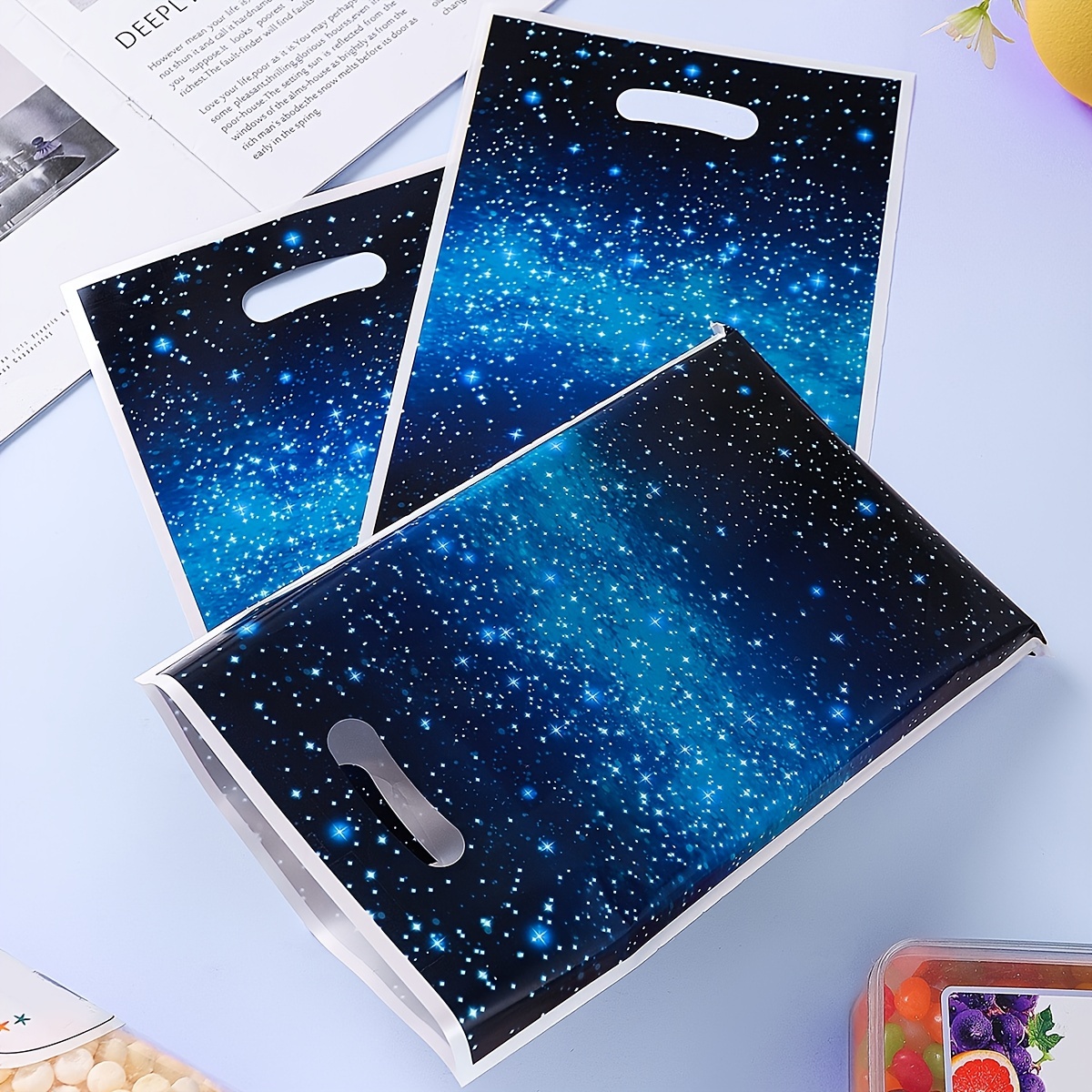 10pcs Starry Sky Theme Party Favor Bag | Lowest Price Guaranteed at Our Store