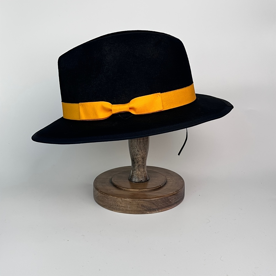 1 Pièce Chapeau De Cowboy Féminin De Style Occidental Avec Décoration  Métallique, Large Bord Et Bord Roulé En Laine, Mode en ligne
