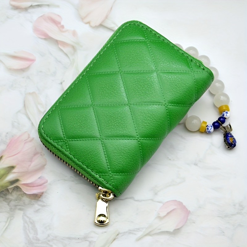 Genuine Leather Coin Purse for Fashionable Ladies - Retro Style