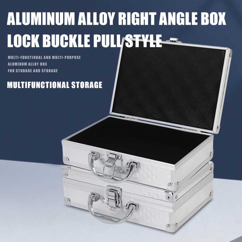 Novio - Caja de lanza, caja de herramientas aluminio 760x300x235mm apta  para candado