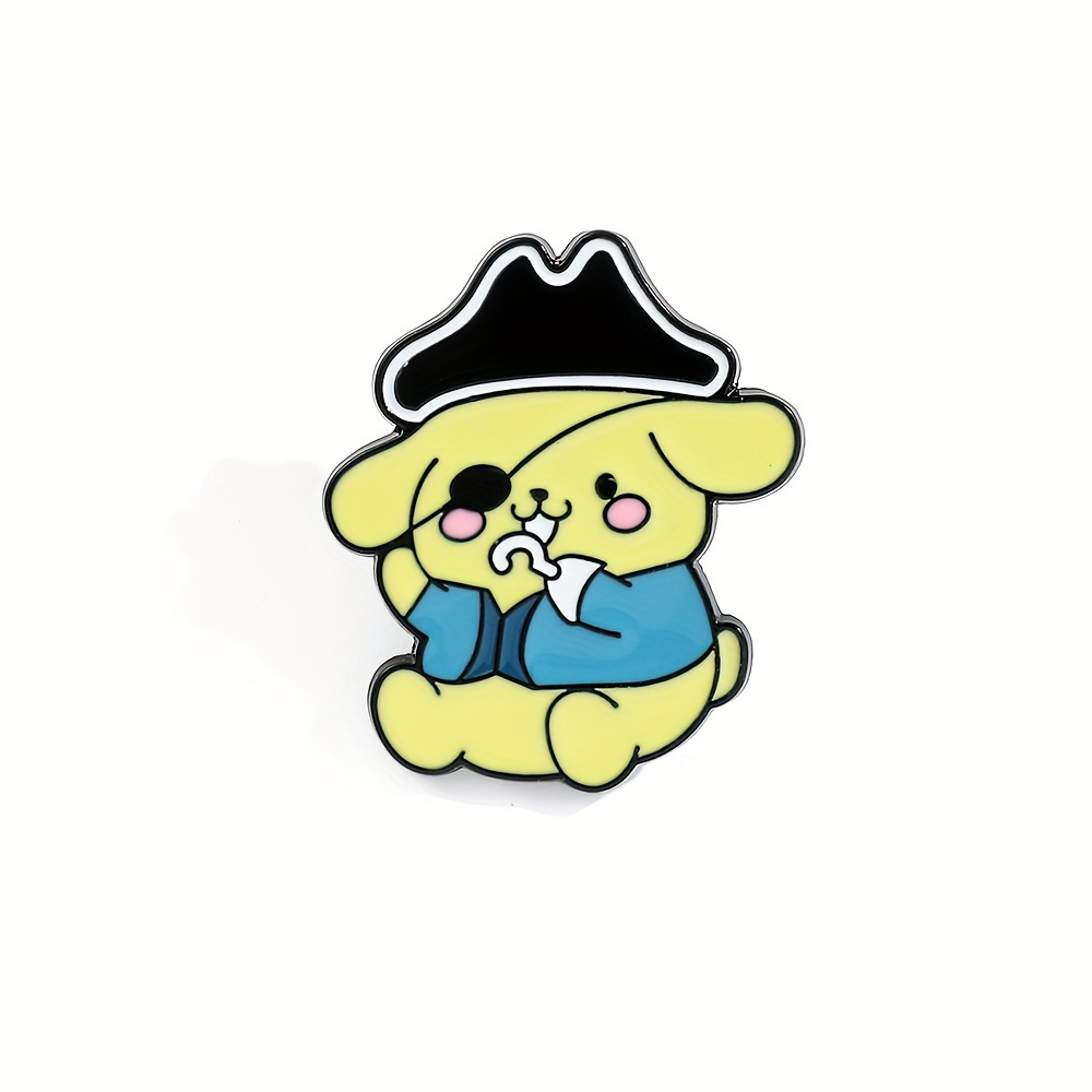 Kawaii Sanrio Kuromi Cinnamoroll Hello Kitty Brooch Metal Badge Cartoon  Creativity Badge for Clothing Bag Pins Accessories