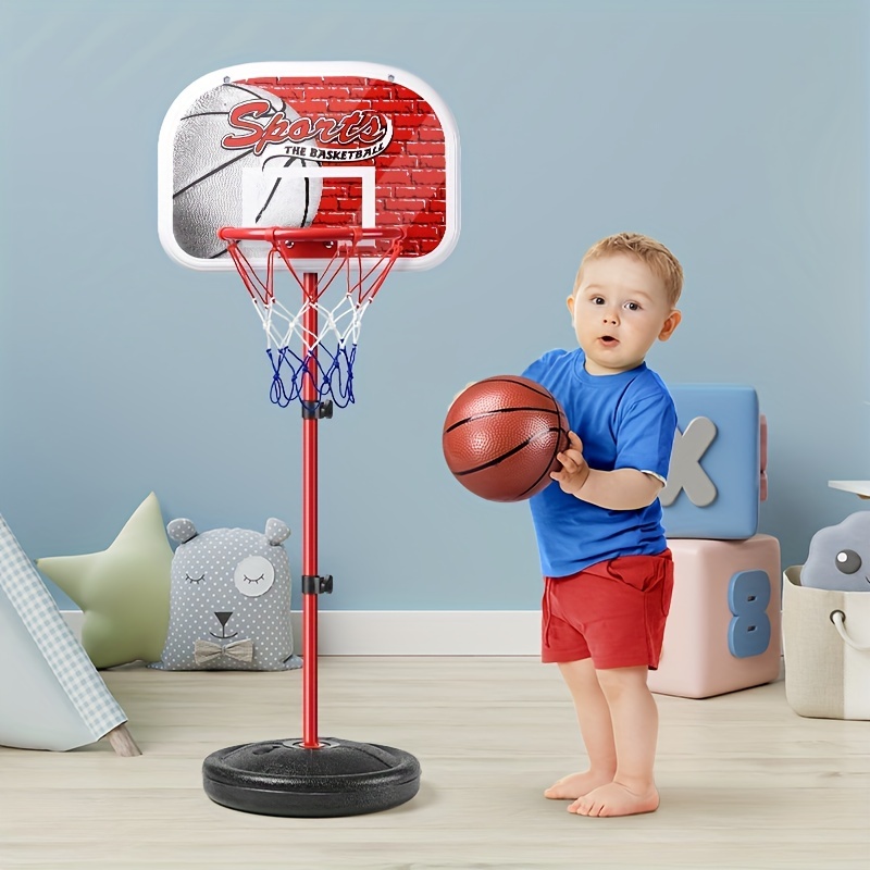 Kids' Indoor Basketball Stand: 2 Mini Basketballs, Dunkable Frame, Indoor &  Outdoor Sports Balls - Hours Of Fun! - Temu Japan