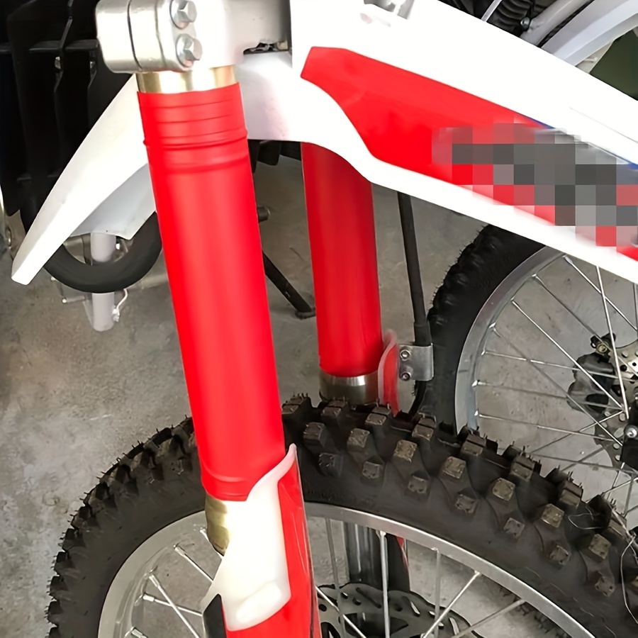 Dirt bike hot sale fork covers