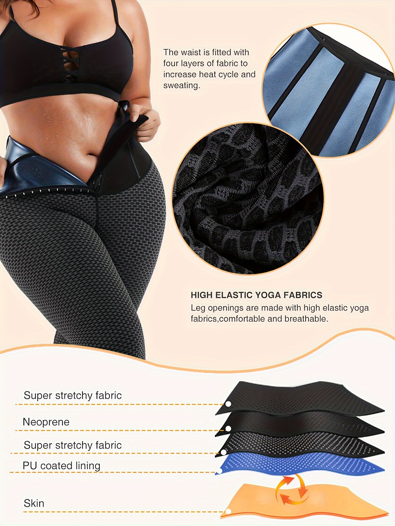 Front Buckle Shaping Pants Tummy Control Compression - Temu