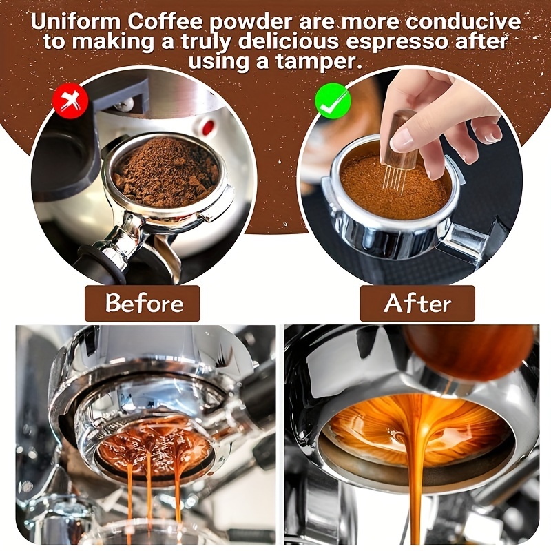 Espresso Stirrer, Espresso Coffee Stirrer, WDT Tool Espresso Tools, Coffee  Distribution Tool, Wood Handle Needle Coffee Tamper 