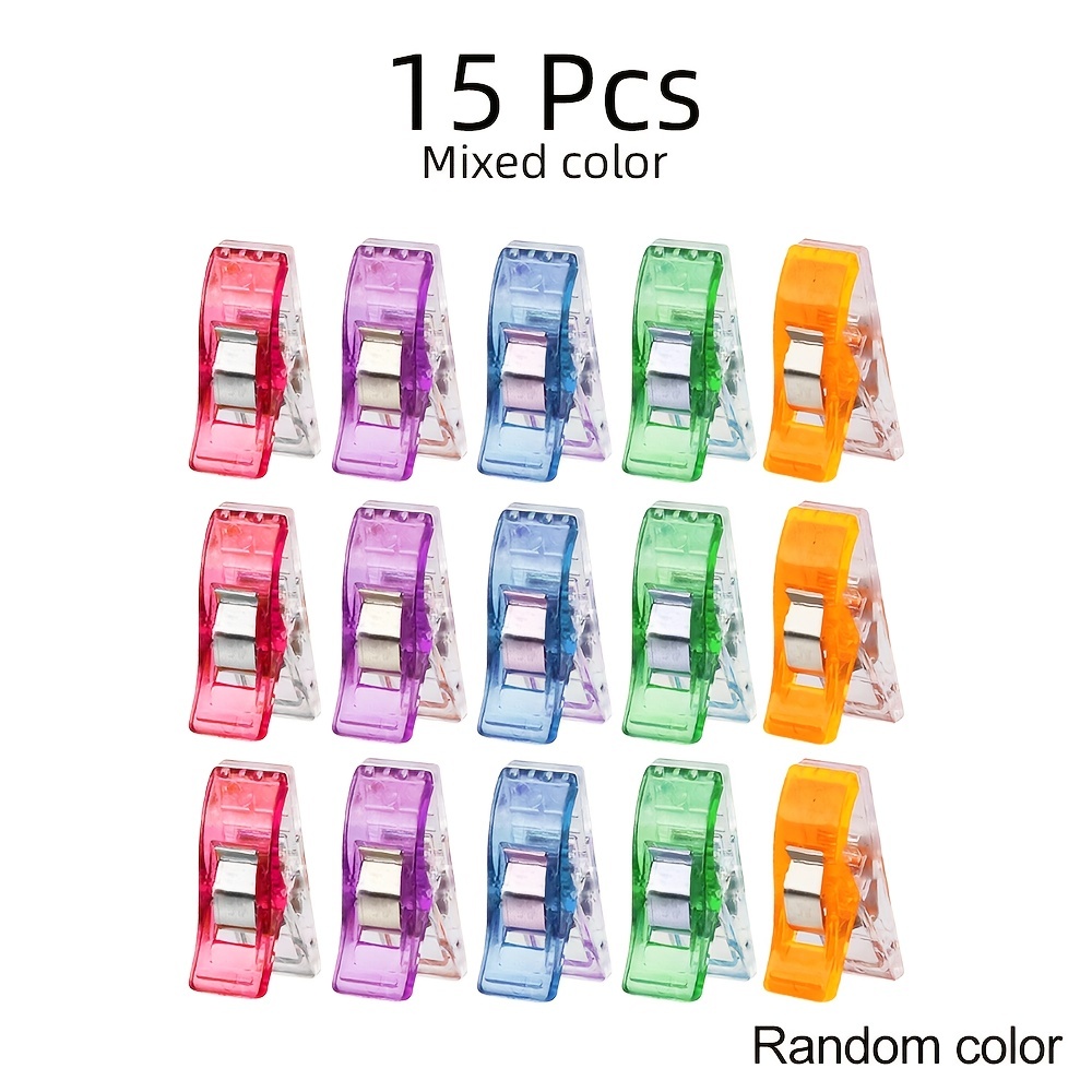 Multipurpose Sewing Clips Colorful Binding Clips Sewing - Temu