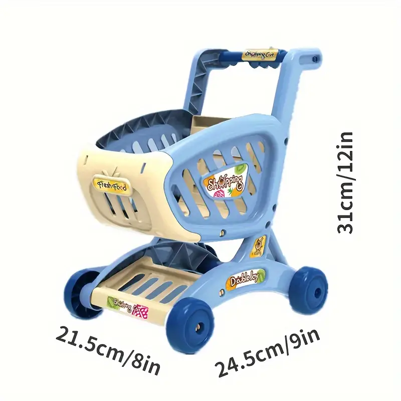 Mini Shopping Cart Shopping Toy Grocery Store Mini Cart - Temu
