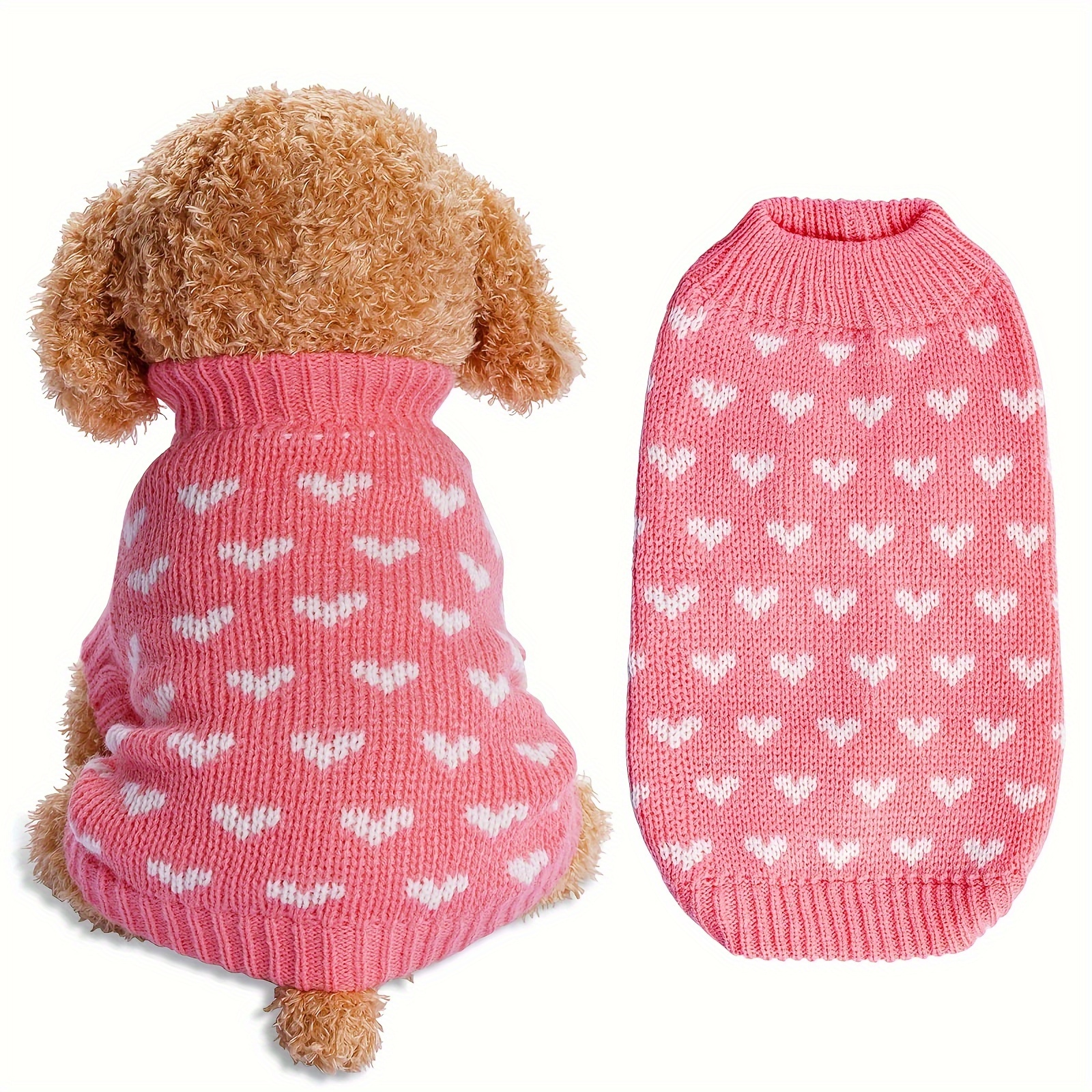 Red Heart Holiday Dog Sweater