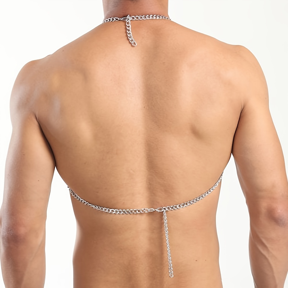 Personality Exaggerated Sexy Chest Chain Body Chain Jewelry - Temu Canada