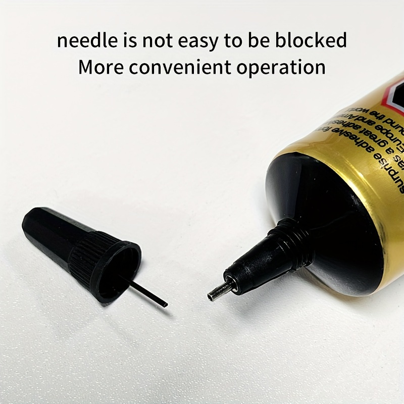 T-7000 Black Glue Adhesive, Multi-purpose Semi-fluid Glue, Black