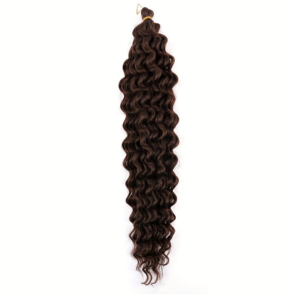 Deep Wave Crochet Hair Long Ocean Wave Braiding Hair - Temu Canada