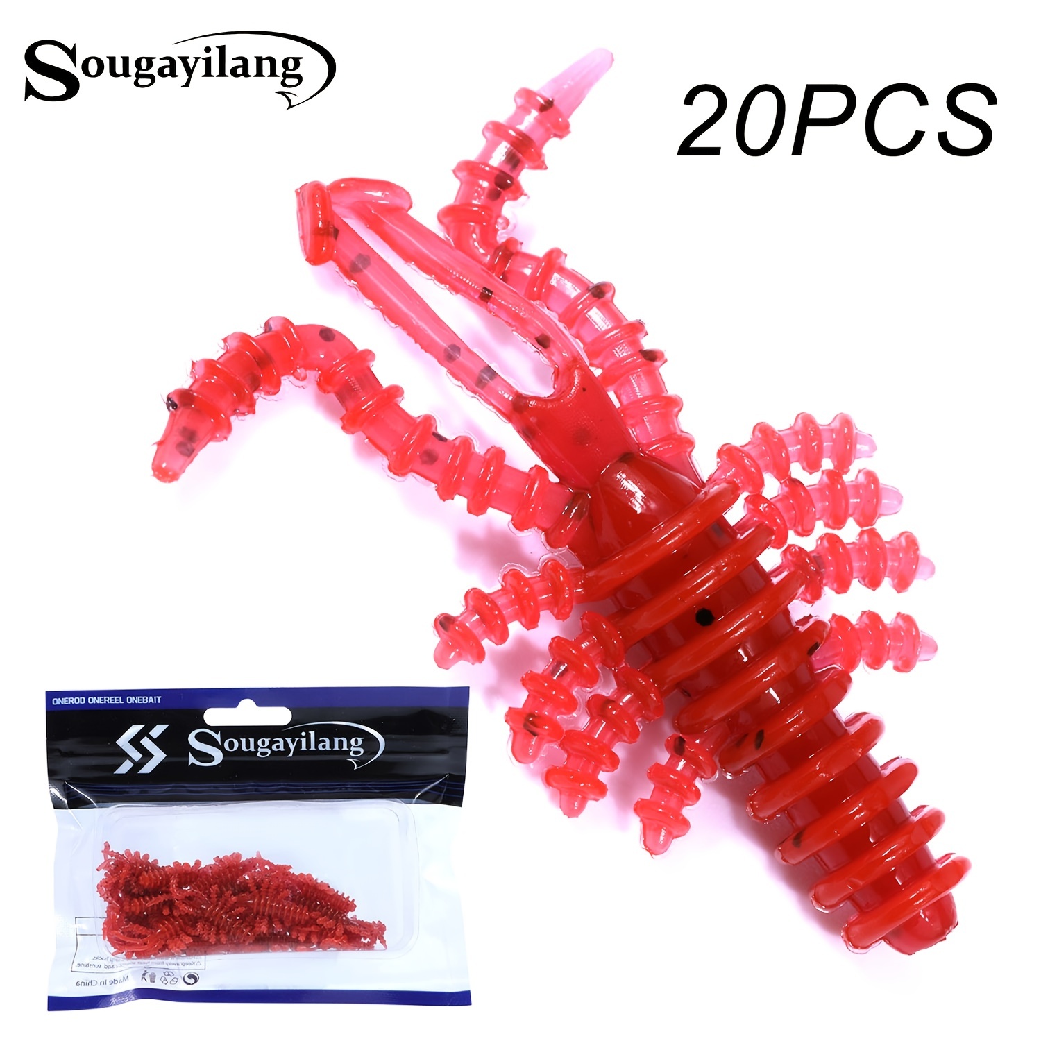 Sougayilang Artificial Simulation Insect Fishing Lure Set - Temu