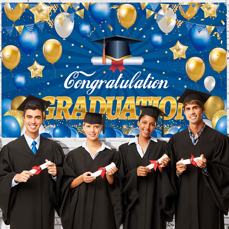 2023 Class Graduation Backdrop Photography Bachelor - Temu