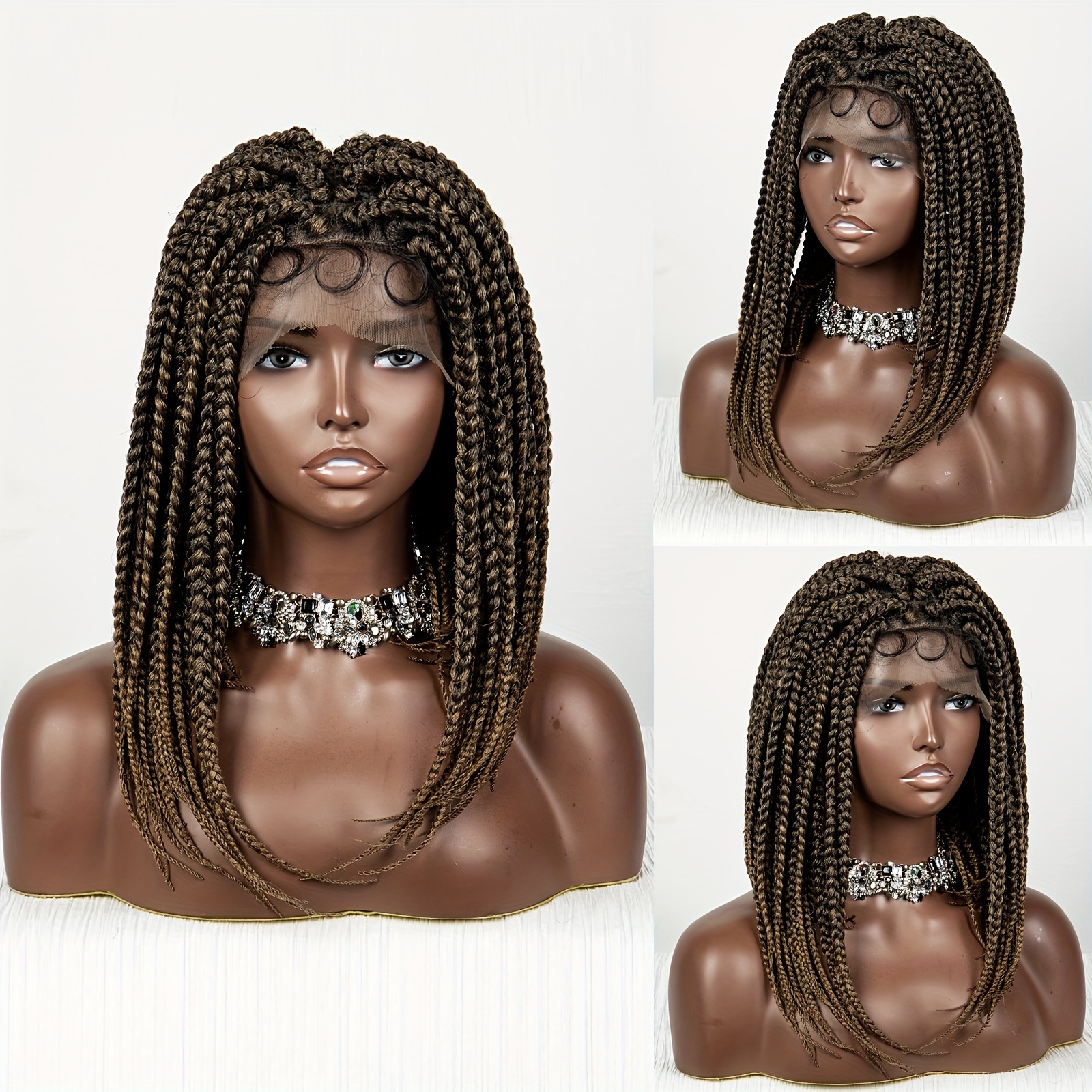 Chichi Layered Knotless Brown Mini Frontal (6by6), 1 ready to ship, Braided  Wigs Store UK, Eminado Braided Wigs, Braid Wig, Lace frontal, Full lace, Cornrow, Locs, Twists