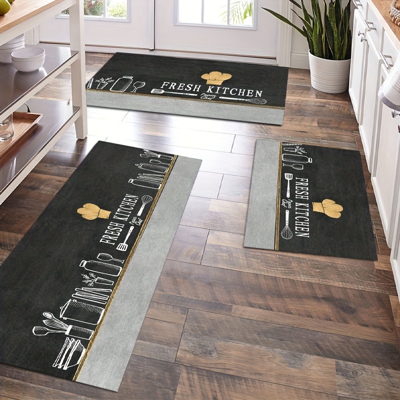 1pc Tapis de sol de cuisine épais doux tapis de sol - Temu Belgium