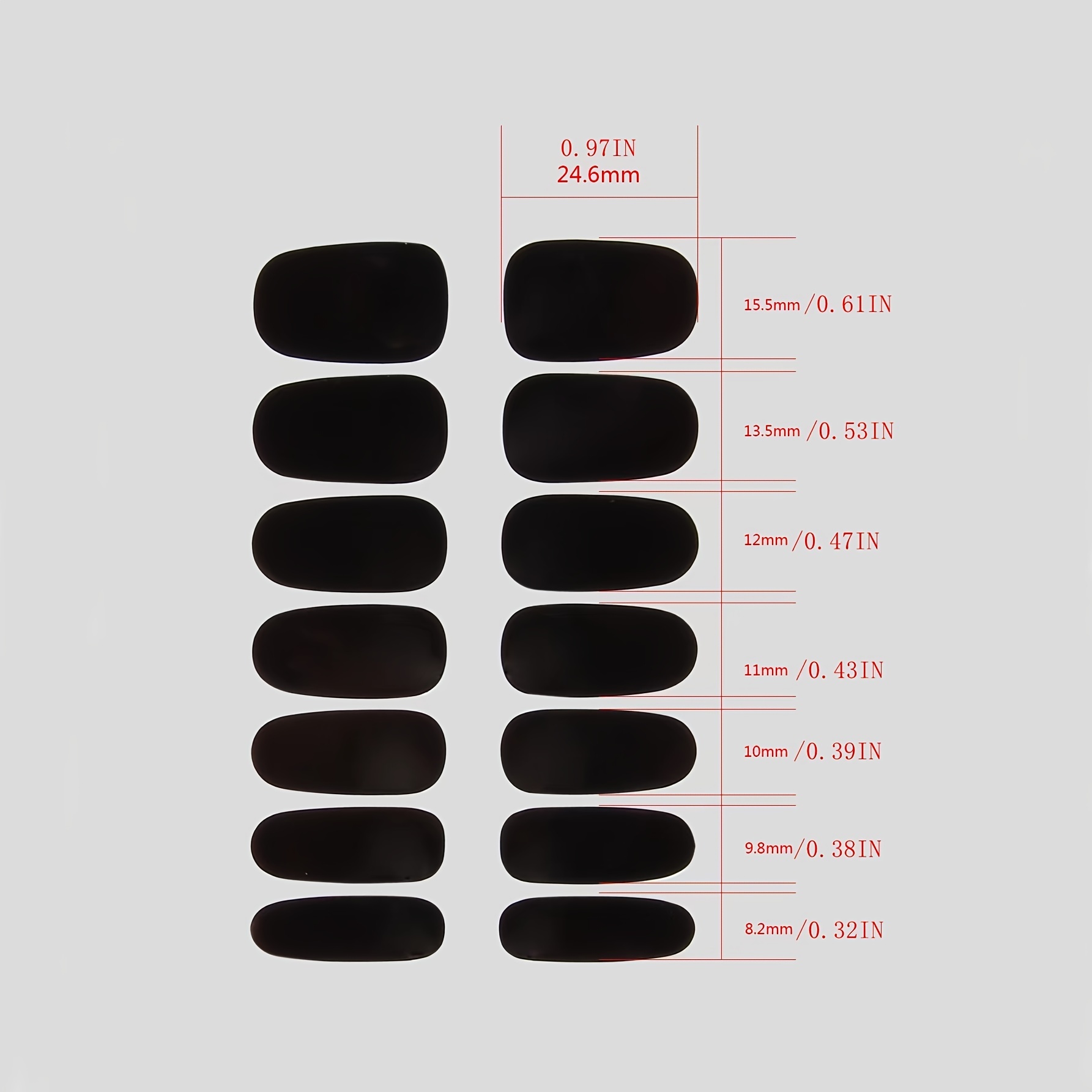 Gradient Nail Polish Sticker Self Adhesive Nail Decals