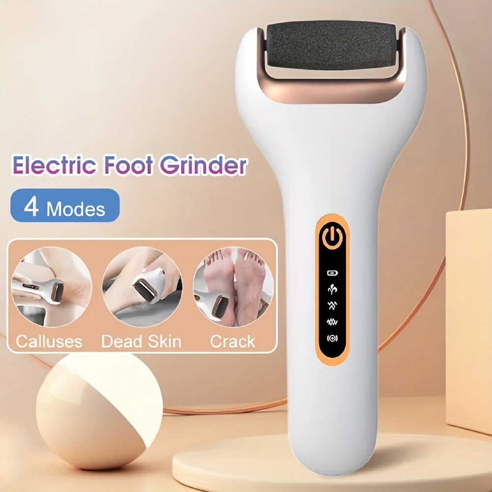 Electric Foot Grinder Callus Remover Dead Skin Remover With Automatic  Grinding & Foot Rubbing Stone & Pedicure Machine