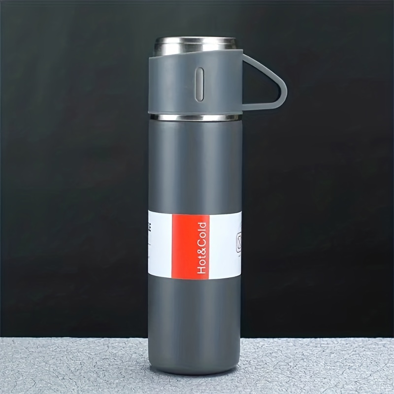 Stainless Steel Water Bottle With Temperature Display - Temu