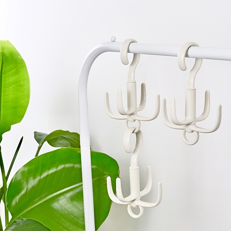 Multi functional Four claw 360 degree Rotating Clothes Hook - Temu