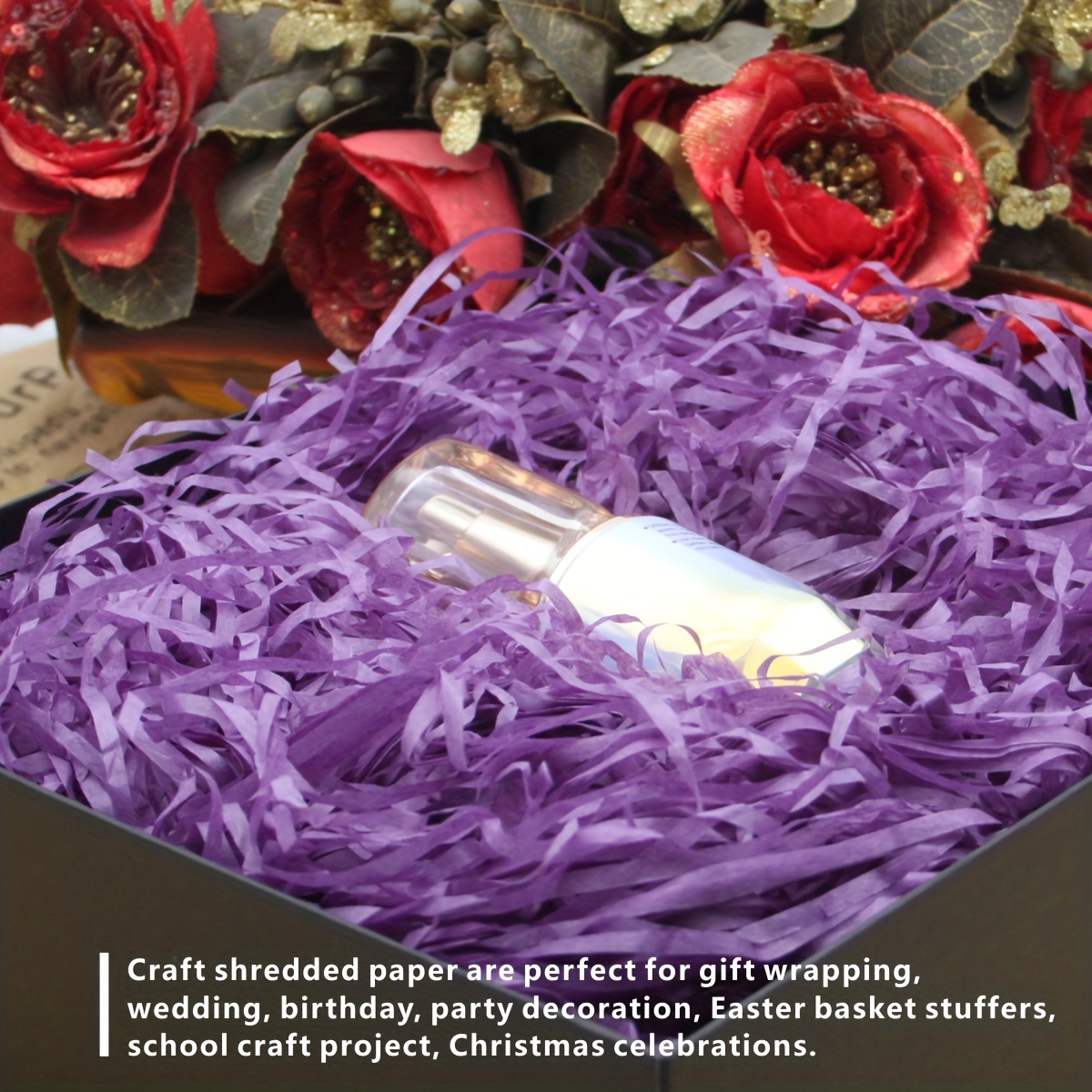 Basket Grass Recyclable Craft Shred Confetti Raffia - Temu