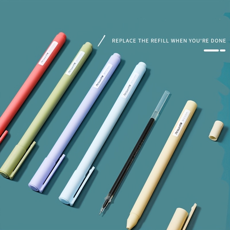 Morandi Color Gel Pen - 0.5 mm - Set of 5
