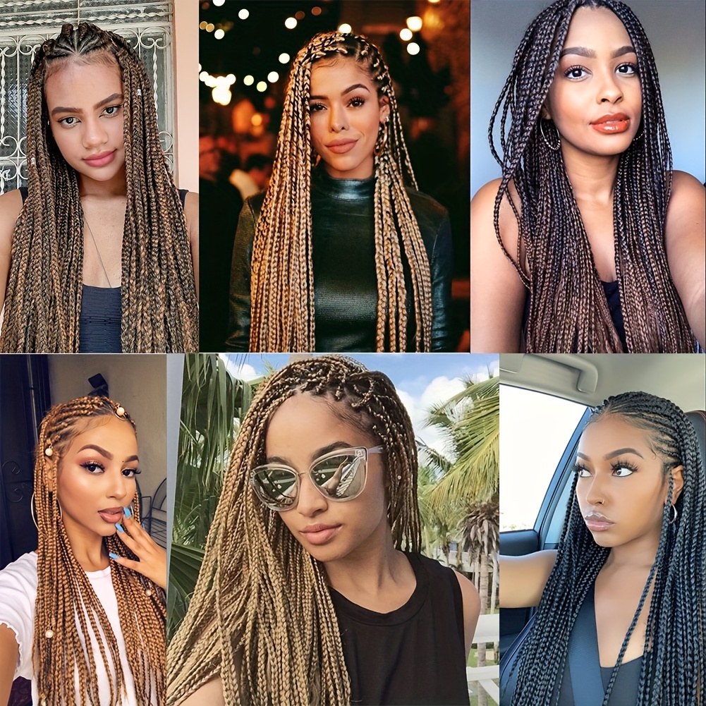 14 Inch Short Box Braids Crochet Hair Synthetic Bob Braids Cute